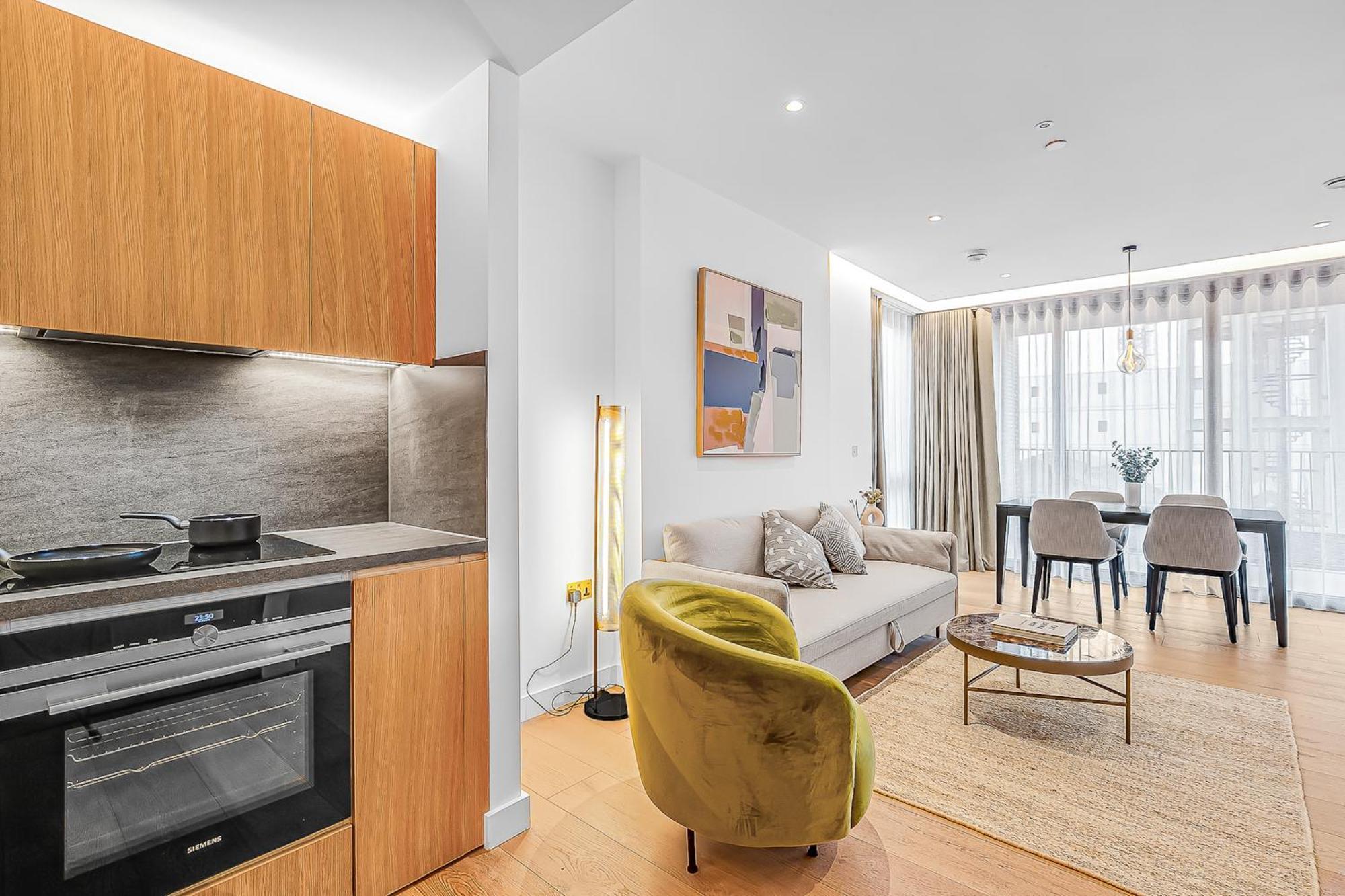 Modern King'S Cross Apartments London Phòng bức ảnh