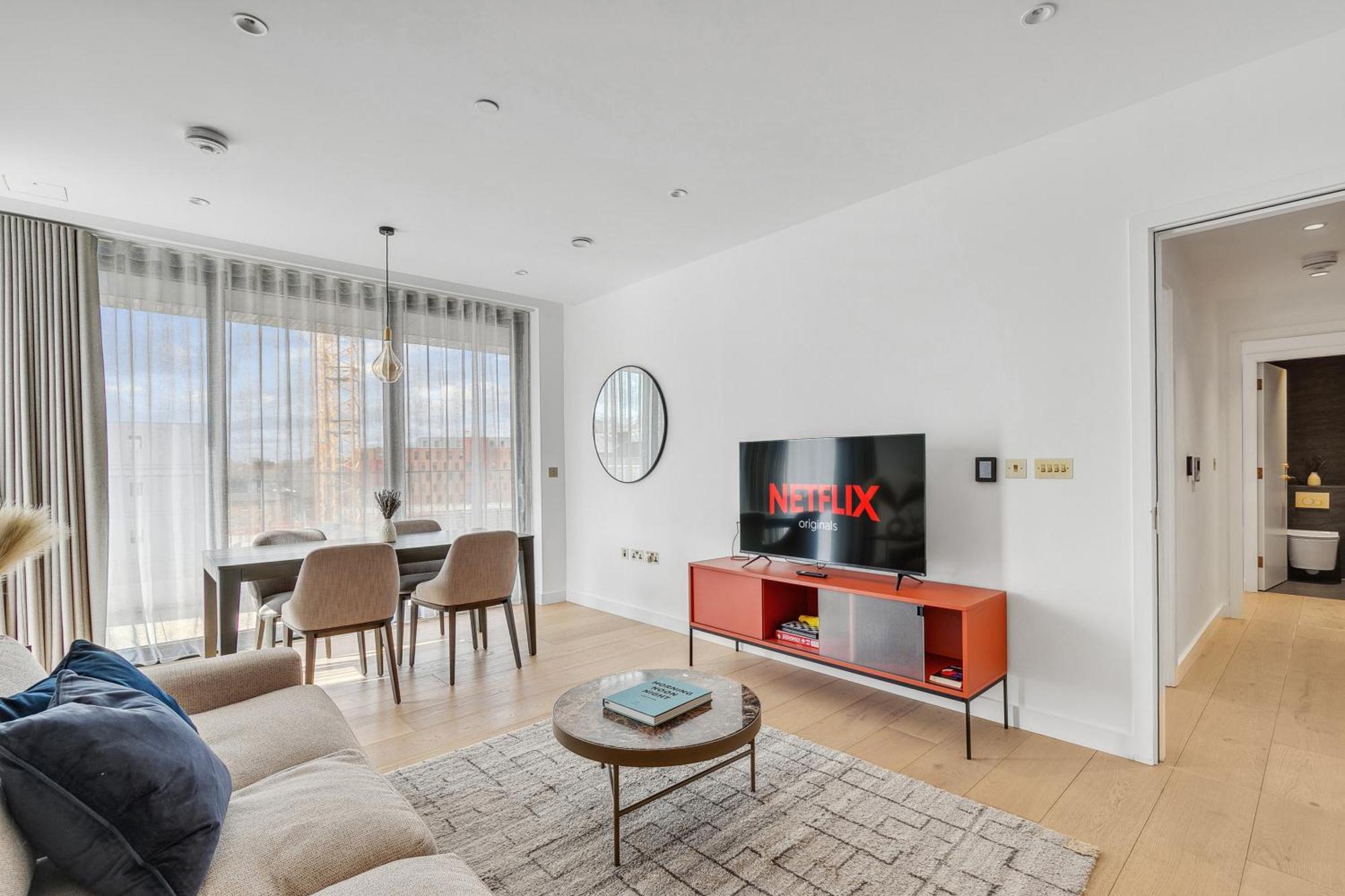 Modern King'S Cross Apartments London Phòng bức ảnh