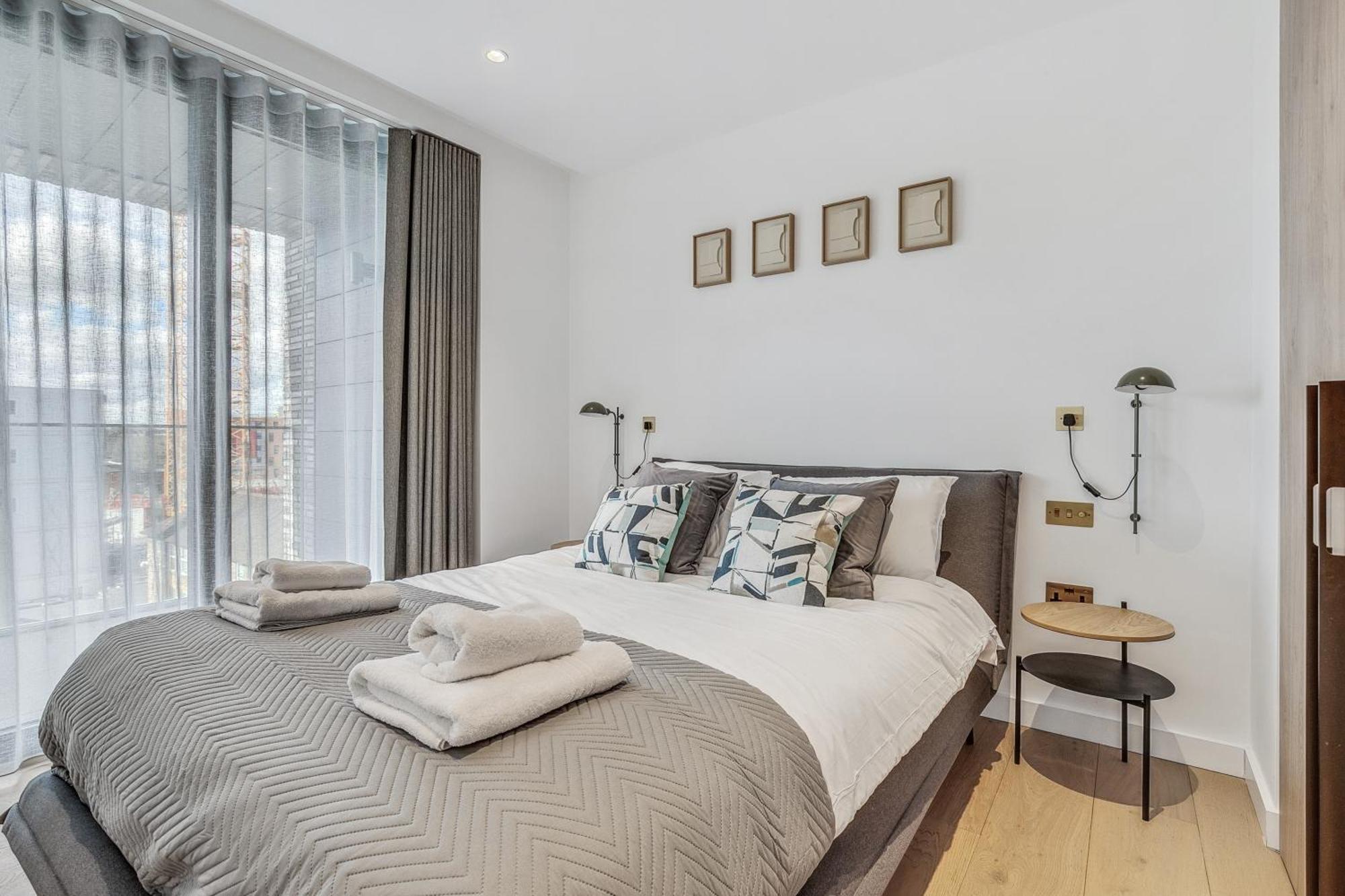 Modern King'S Cross Apartments London Phòng bức ảnh