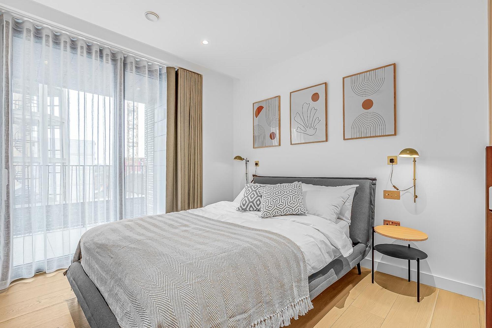 Modern King'S Cross Apartments London Phòng bức ảnh