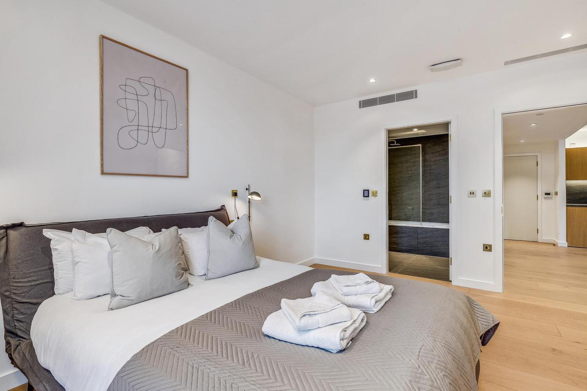 Modern King'S Cross Apartments London Phòng bức ảnh