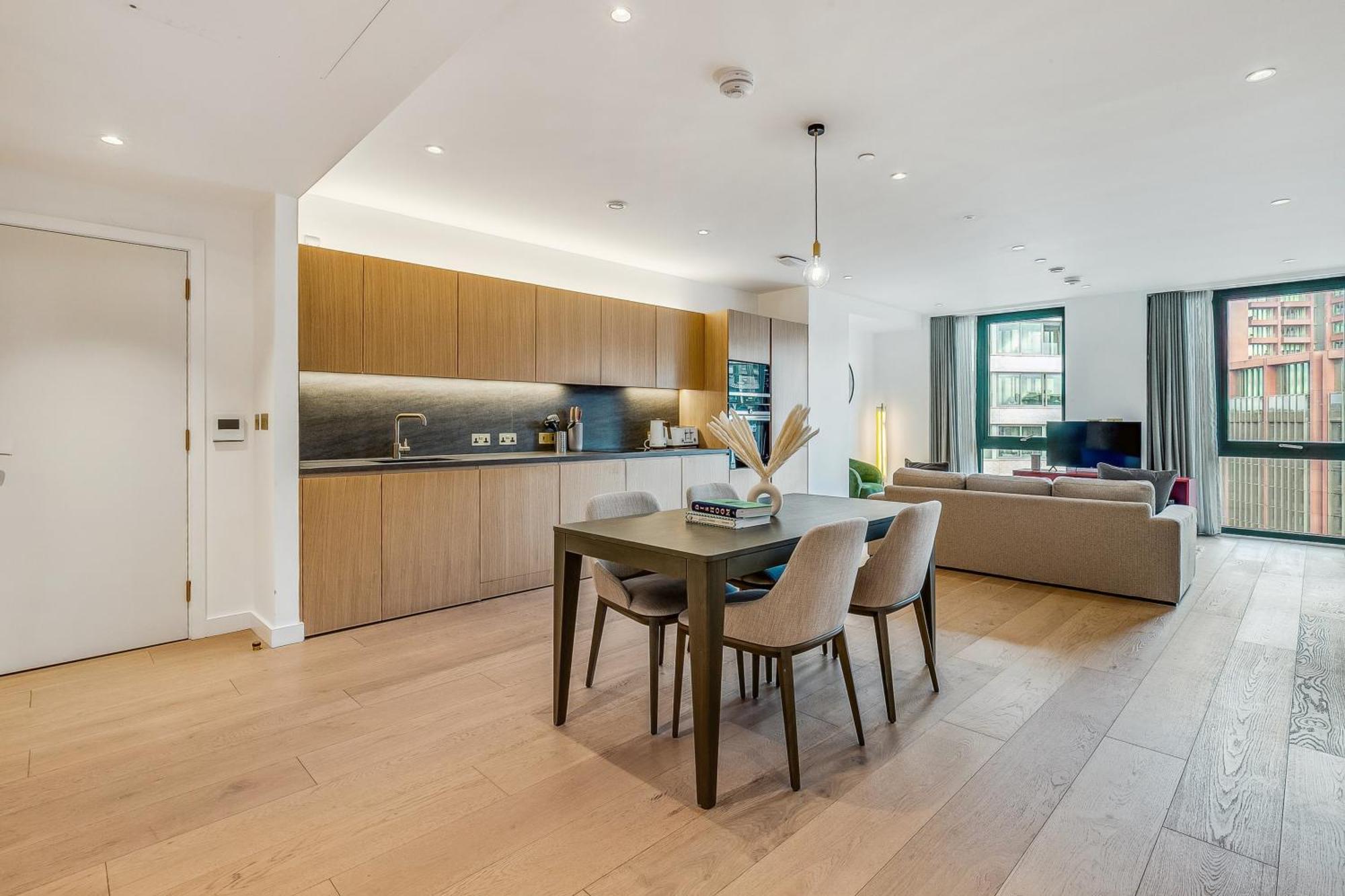 Modern King'S Cross Apartments London Phòng bức ảnh