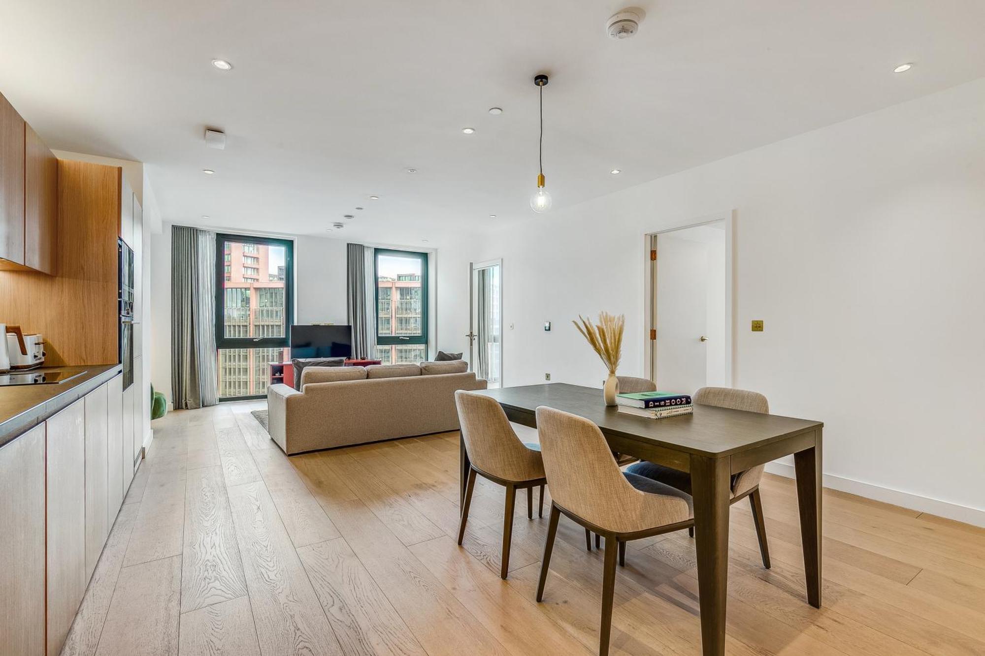 Modern King'S Cross Apartments London Phòng bức ảnh