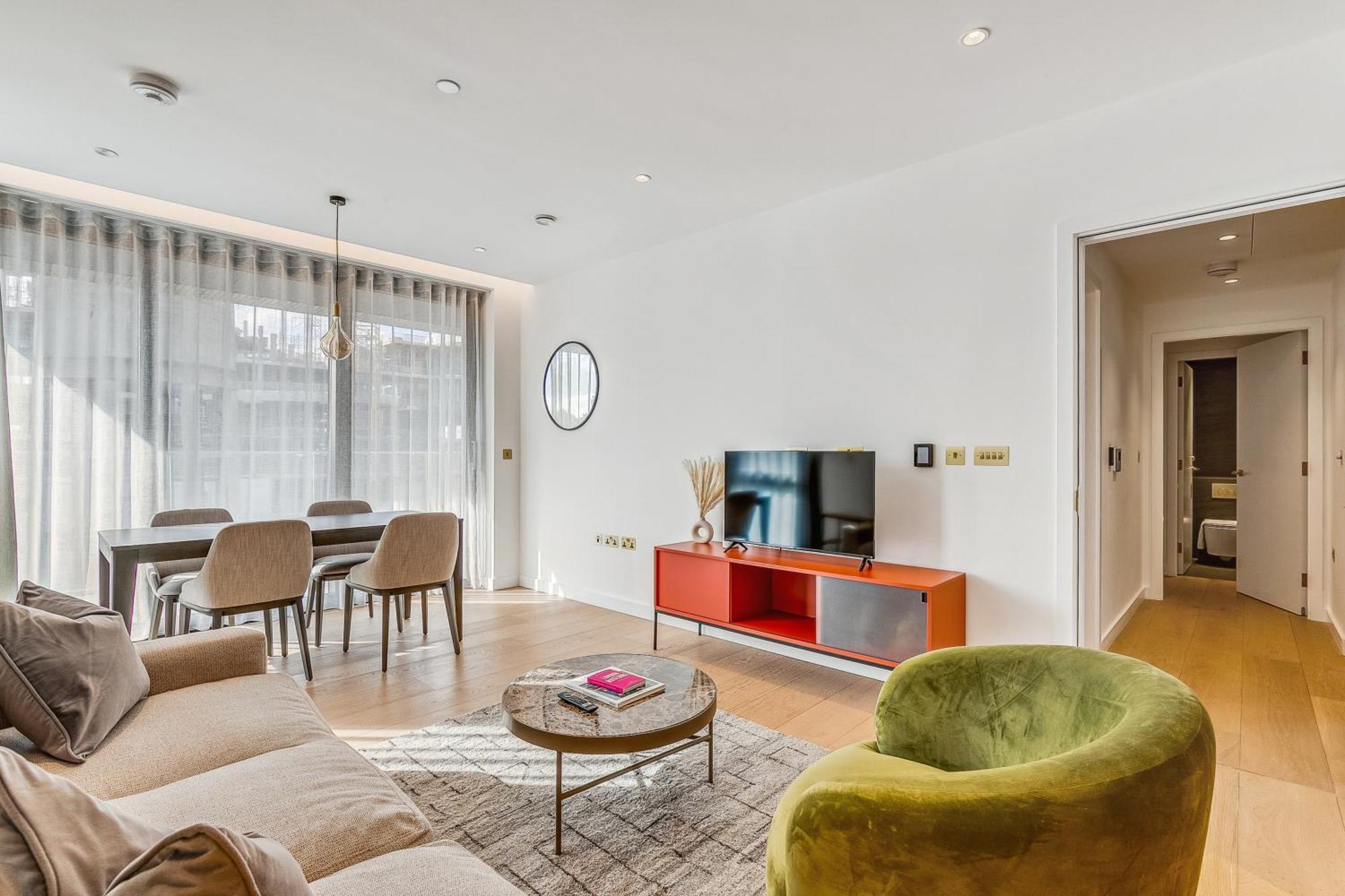 Modern King'S Cross Apartments London Phòng bức ảnh