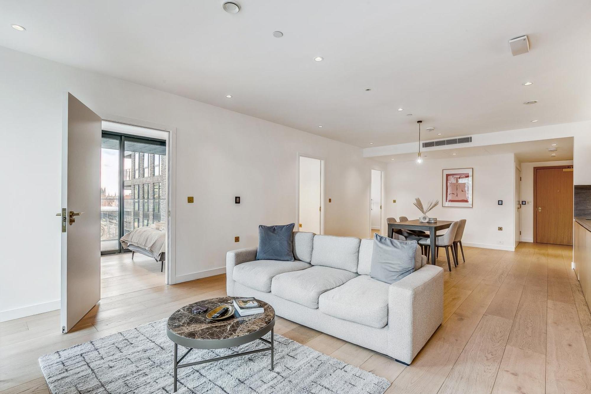 Modern King'S Cross Apartments London Phòng bức ảnh